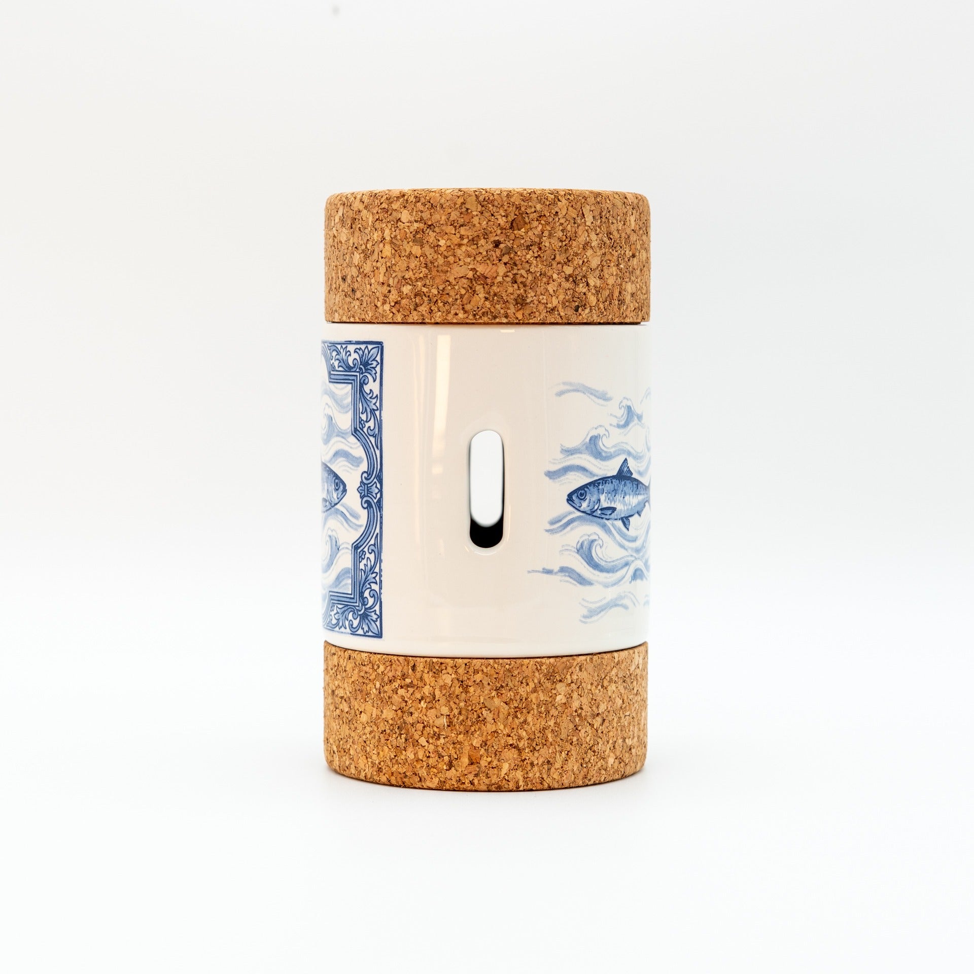 Cilindro 2 tapas Sardina atlántica azulejo - Signature 10 años