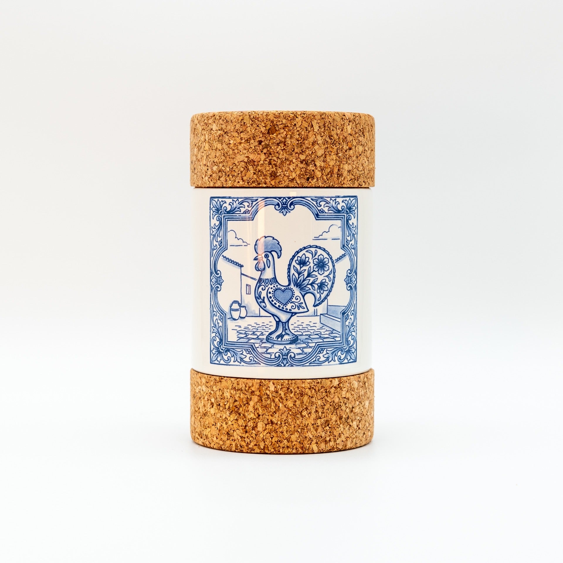 Cylinder 2 Lids · The Barcelos Rooster · Tile
