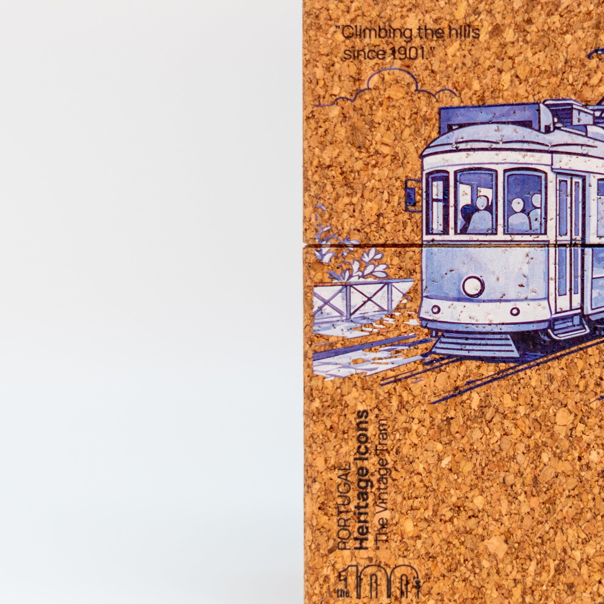 Cubo Corcho El Azulejo Tranvía Vintage - Signature 10 años
