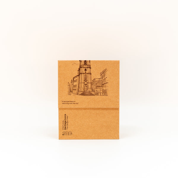 Cortiça Kraft A Torre dos Clérigos Linear - Flor de Sal