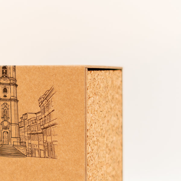 Cortiça Kraft A Torre dos Clérigos Linear - Flor de Sal