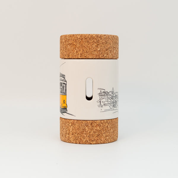 Tampas do Cilindro 2 O Elétrico Vintage Linear - Tawny