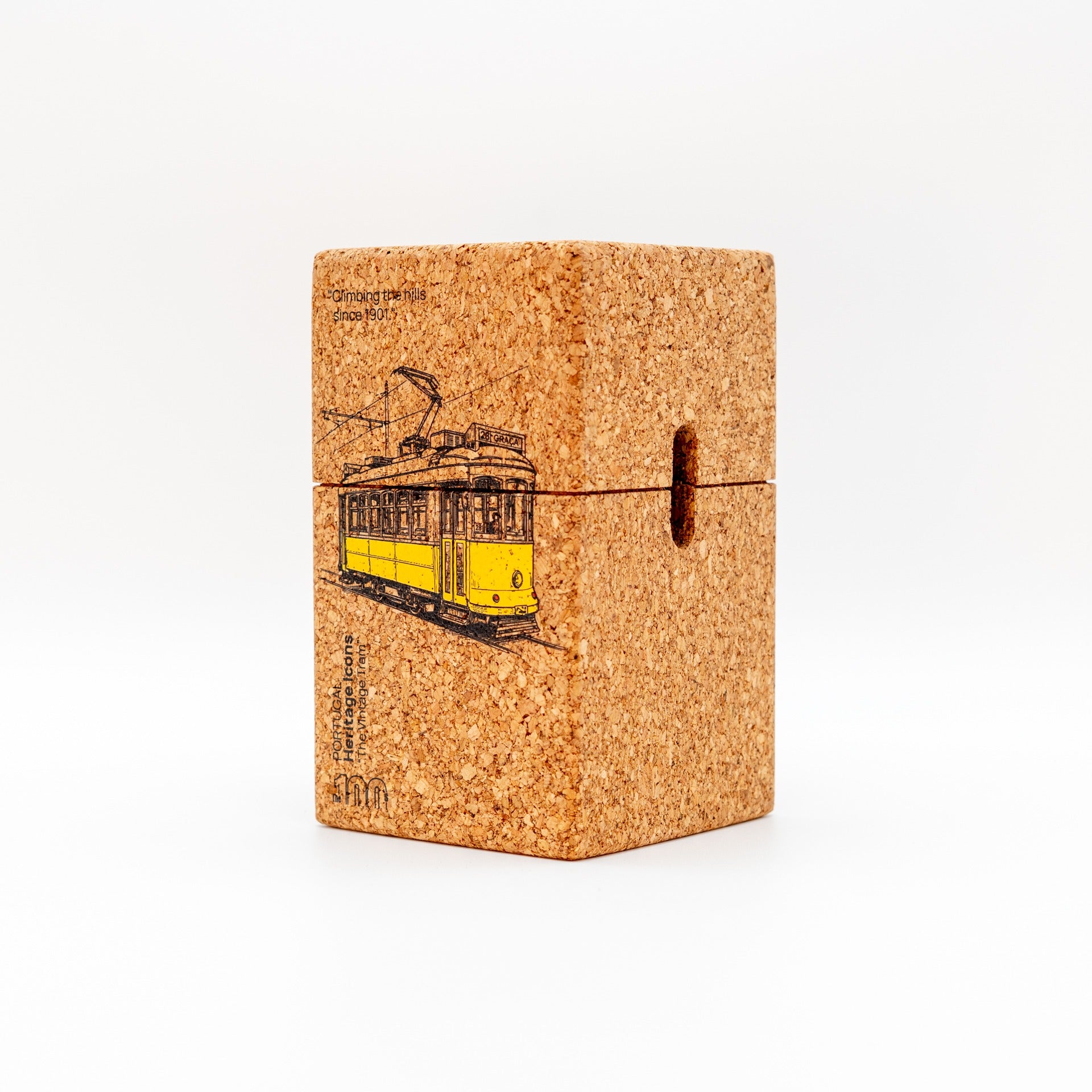 Cubo de Cortiça Elétrico Vintage - Chá de Património