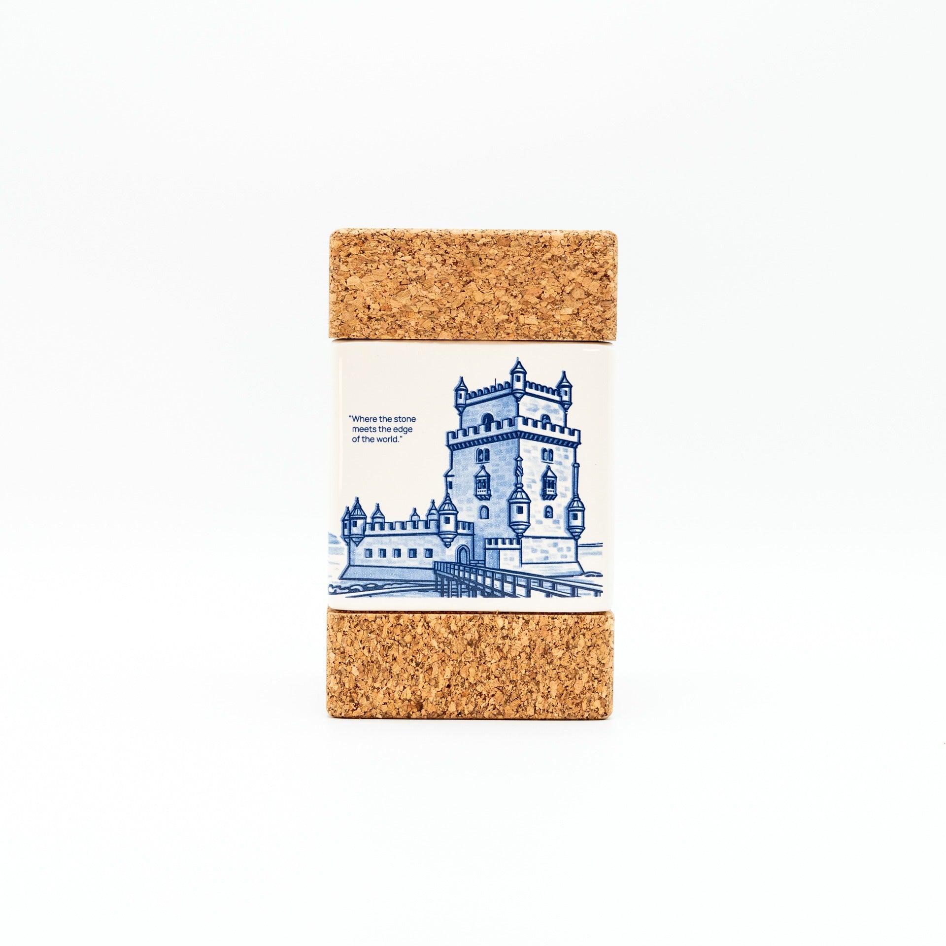 Tampa Cubo 2 O Azulejo da Torre de Belém - Fulvo
