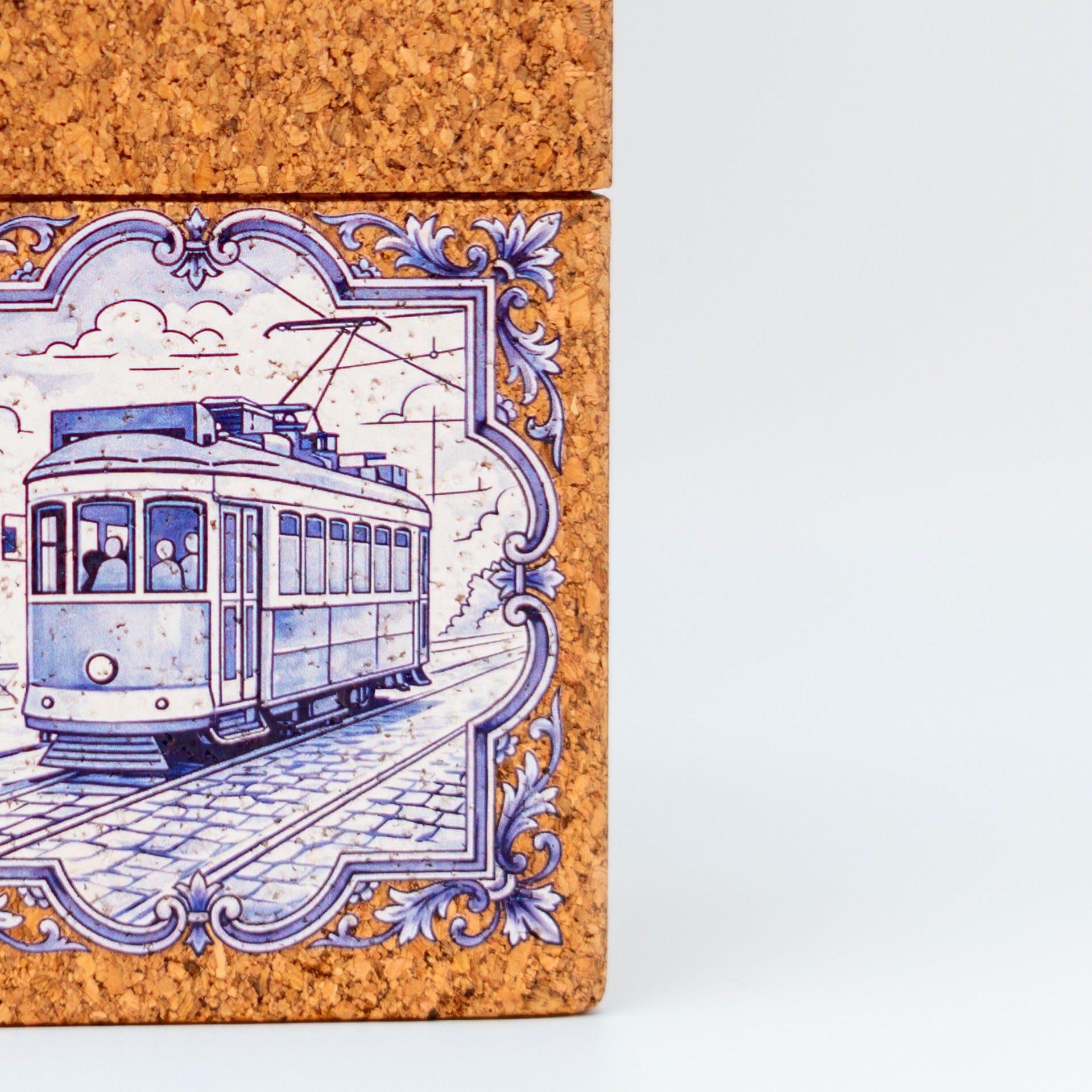Cubo Corcho El Azulejo Tranvía Vintage - Signature 10 años
