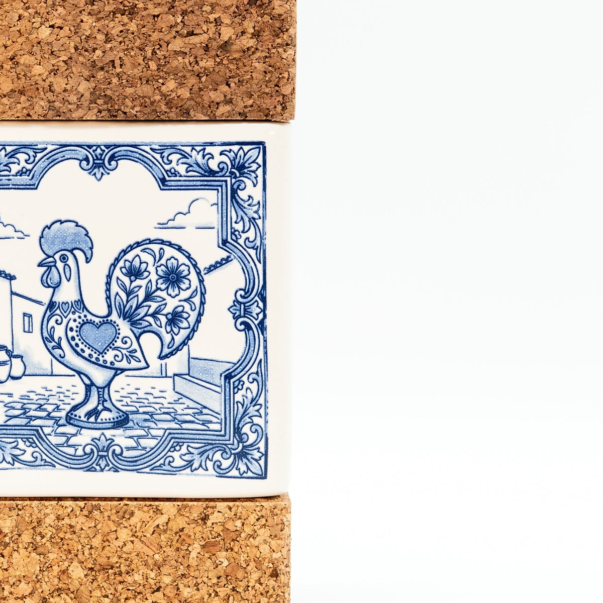 Cube 2 Lids · The Barcelos Rooster · Tile