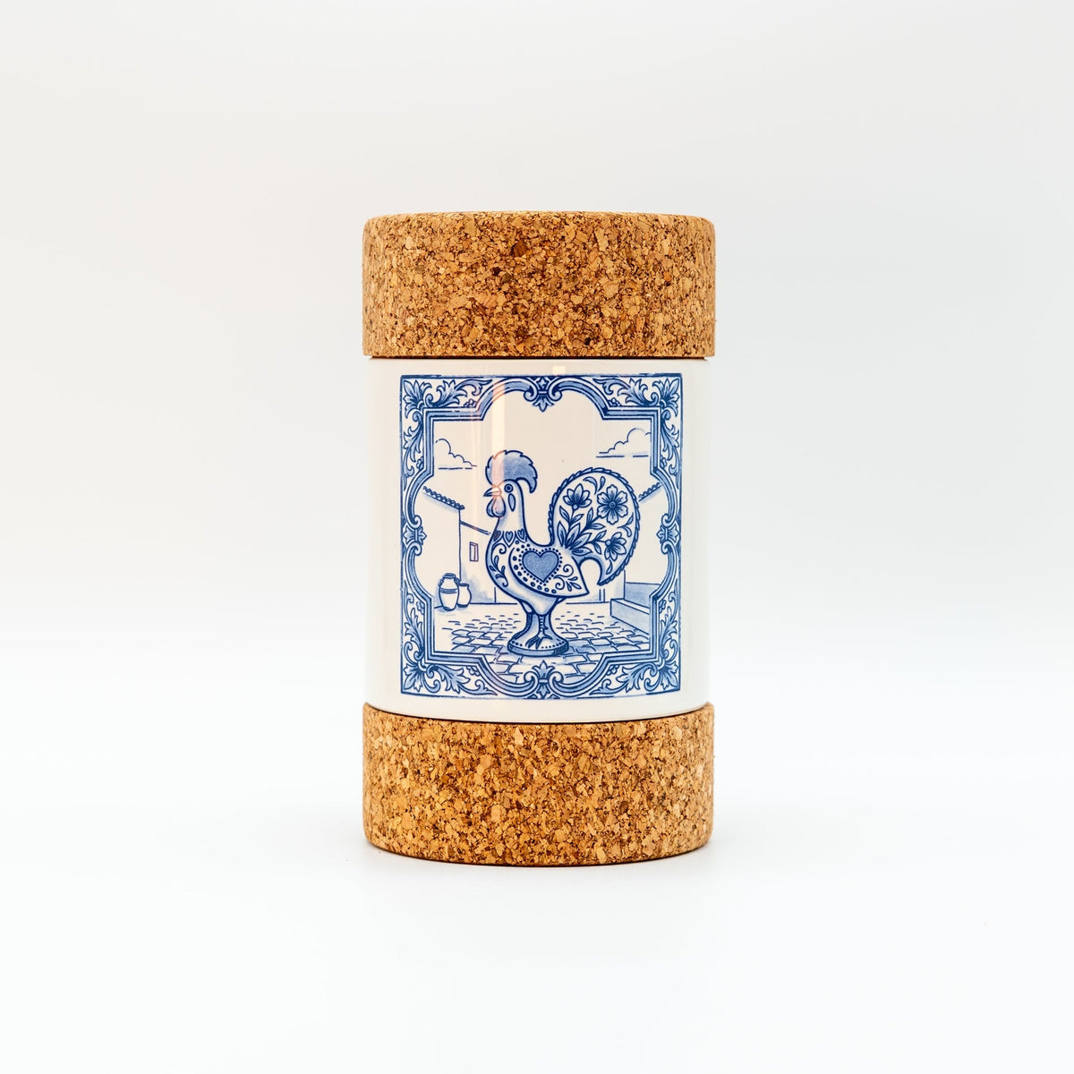 Cylinder 2 Lids · The Barcelos Rooster · Tile