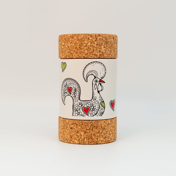 Cylinder 2 Lids · The Barcelos Rooster · Linear